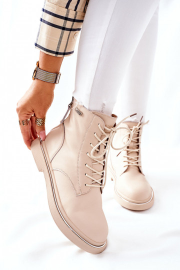 Botas femininas bege 2