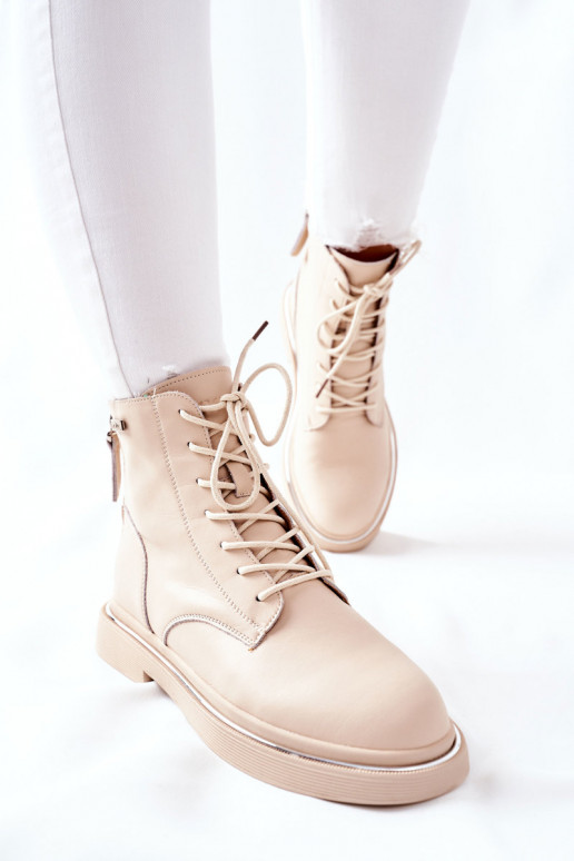 Botas femininas bege
