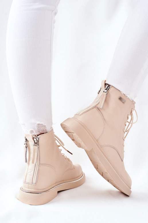 Botas femininas bege