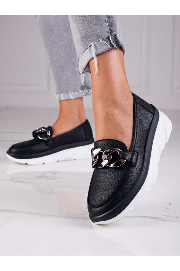 Botins na cor preta Vinceza