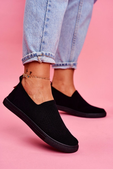 Tênis slip-on preto Big Star