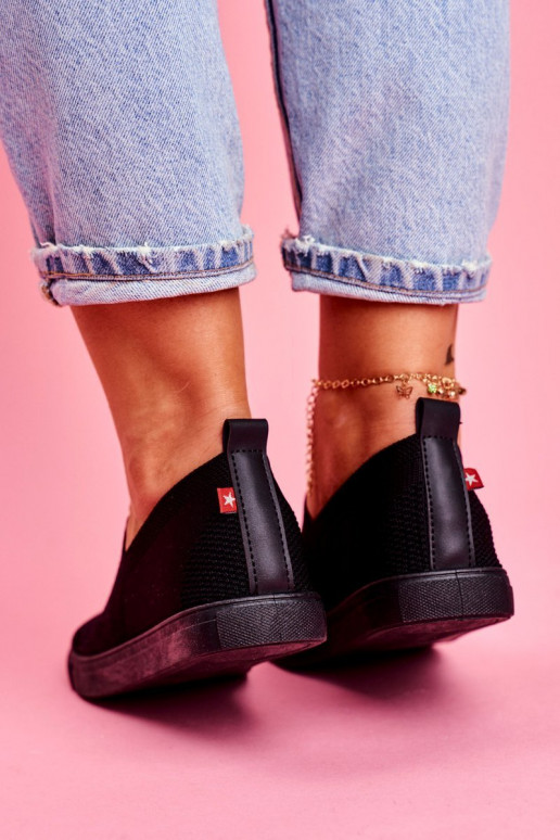 Tênis slip-on preto Big Star