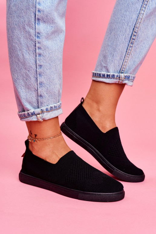 Tênis slip-on preto Big Star