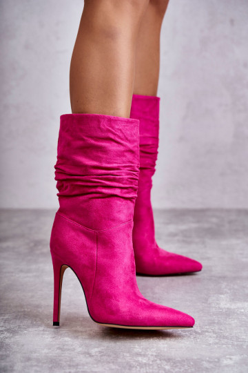 Botas longas rosa Laguna 2