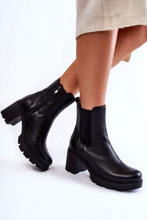 Martine Botas Pretas com Plataforma