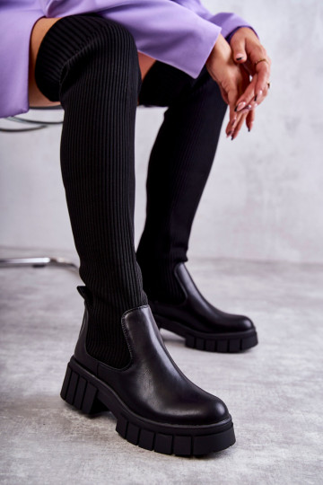 Botas pretas Austin