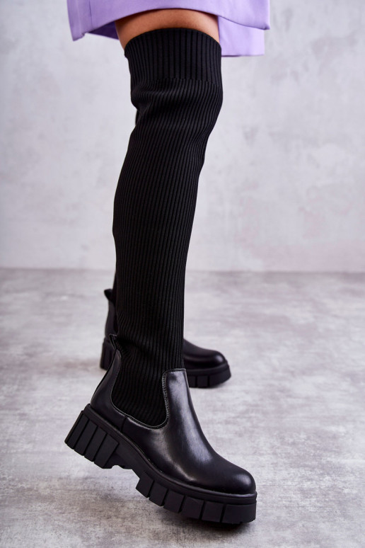 Botas pretas Austin