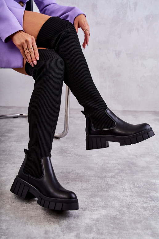 Botas pretas Austin