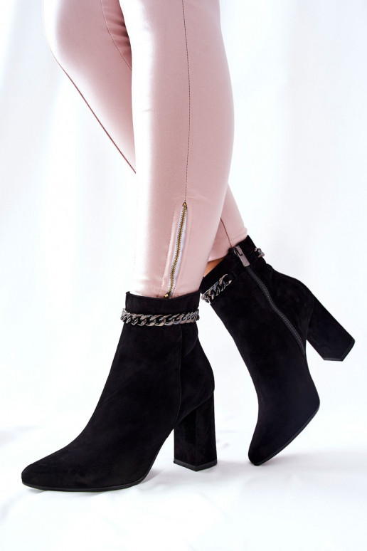 Botas Laura Messi cor preta