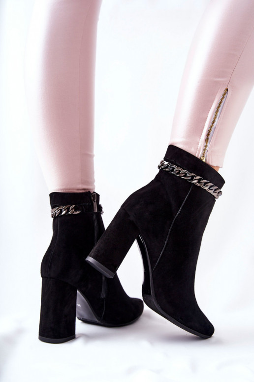 Botas Laura Messi cor preta
