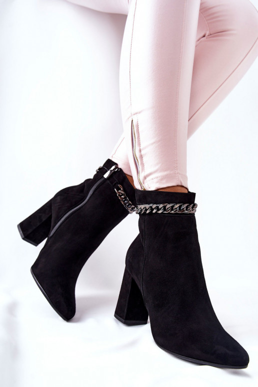 Botas Laura Messi cor preta
