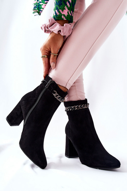 Botas Laura Messi cor preta