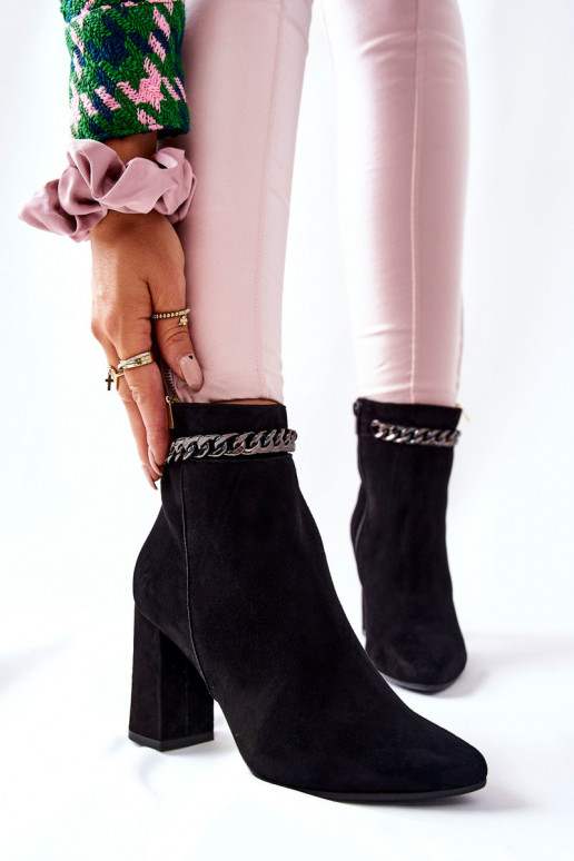 Botas Laura Messi cor preta