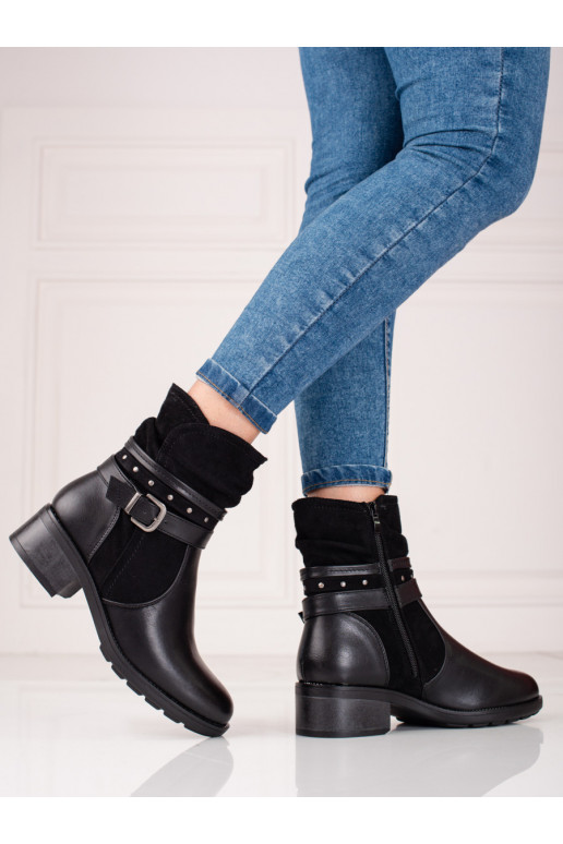 Botas femininas pretas Shelovet