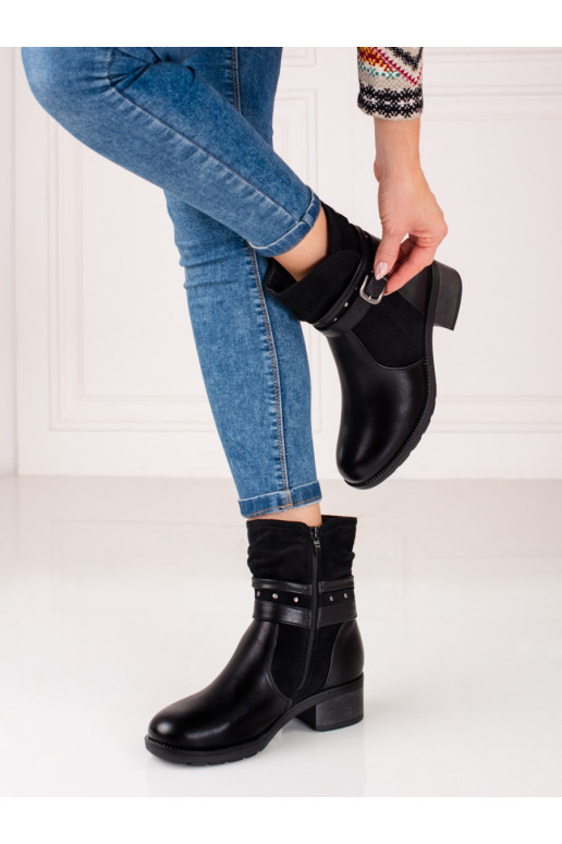 Botas femininas pretas Shelovet