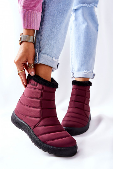 Botas de neve Burgund Mezyss