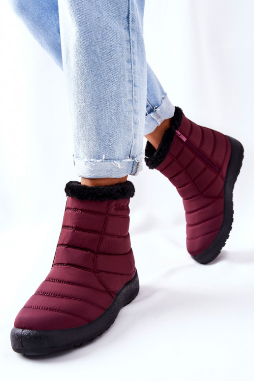 Botas de neve Burgund Mezyss Botas de neve Burgund Mezyss
