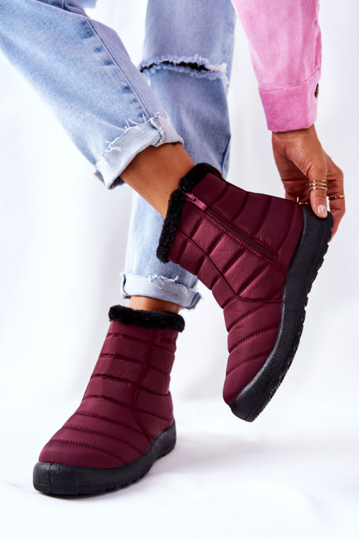 Botas de neve Burgund Mezyss