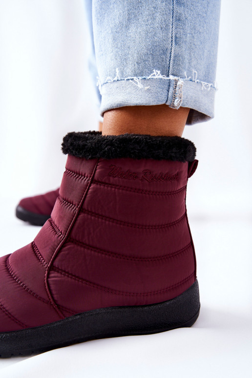 Botas de neve Burgund Mezyss Botas de neve Burgund Mezyss