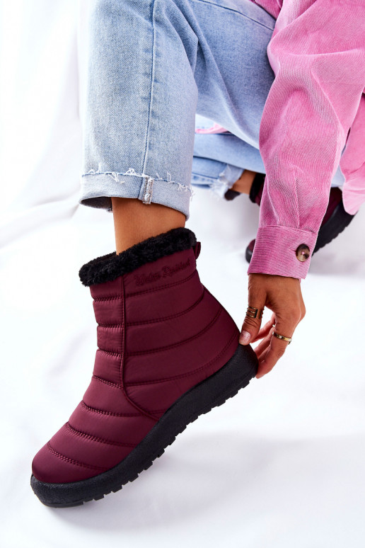 Botas de neve Burgund Mezyss