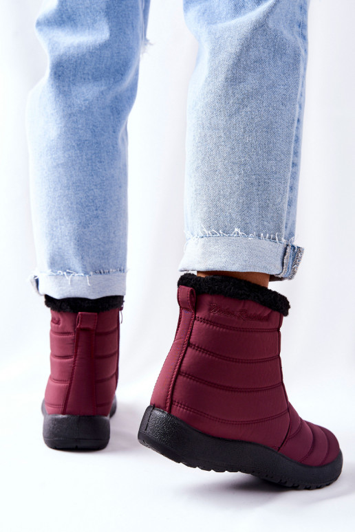 Botas de neve Burgund Mezyss Botas de neve Burgund Mezyss