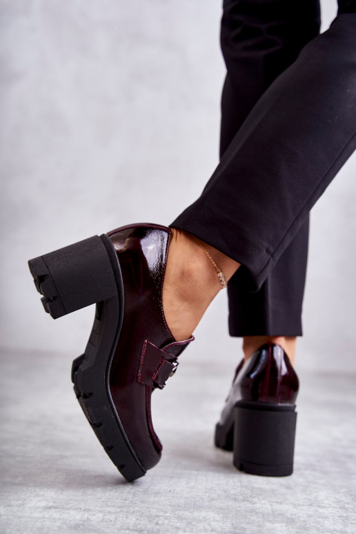 Sapatos de estilo elegante com salto Harmell