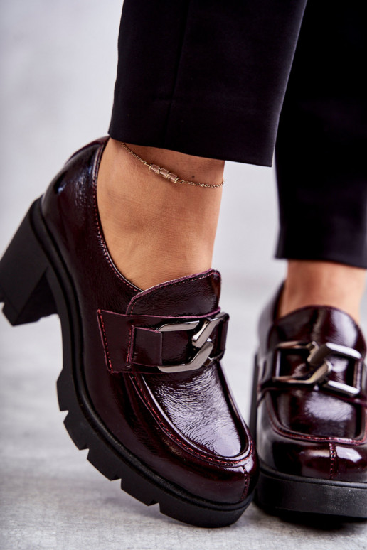 Sapatos de estilo elegante com salto Harmell