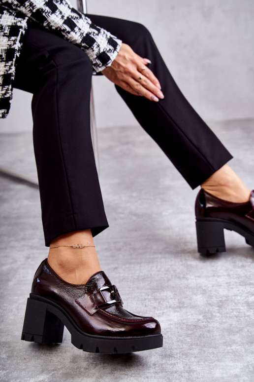 Sapatos de estilo elegante com salto Harmell