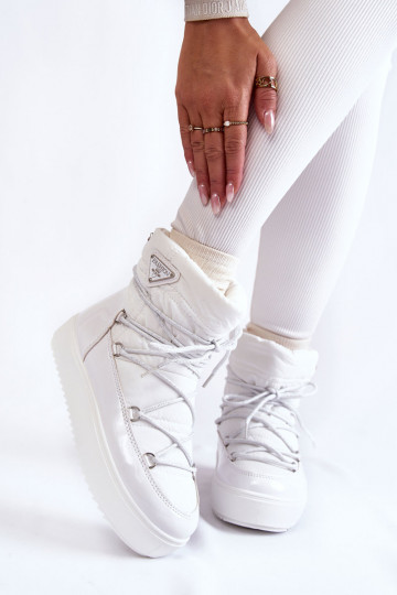 Botas de neve com...