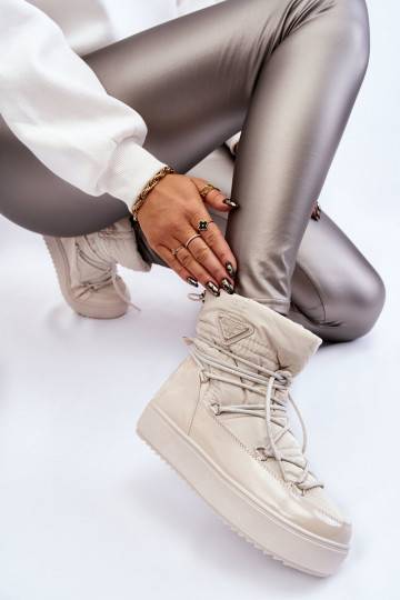 Botas femininas de neve com... 2