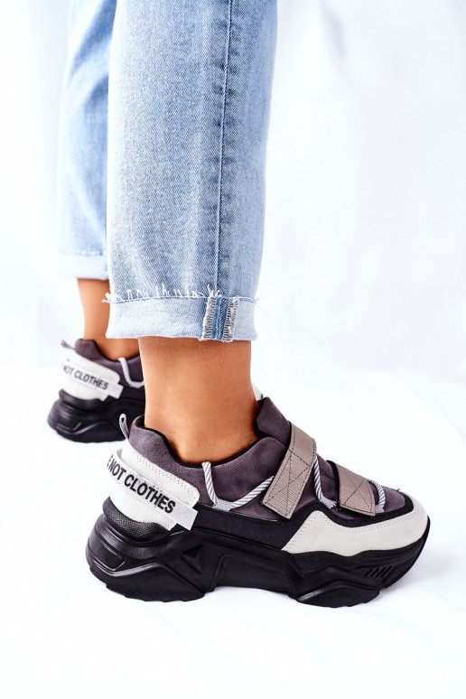 Sapatos casuais pretos elegantes Katerini para mulheres