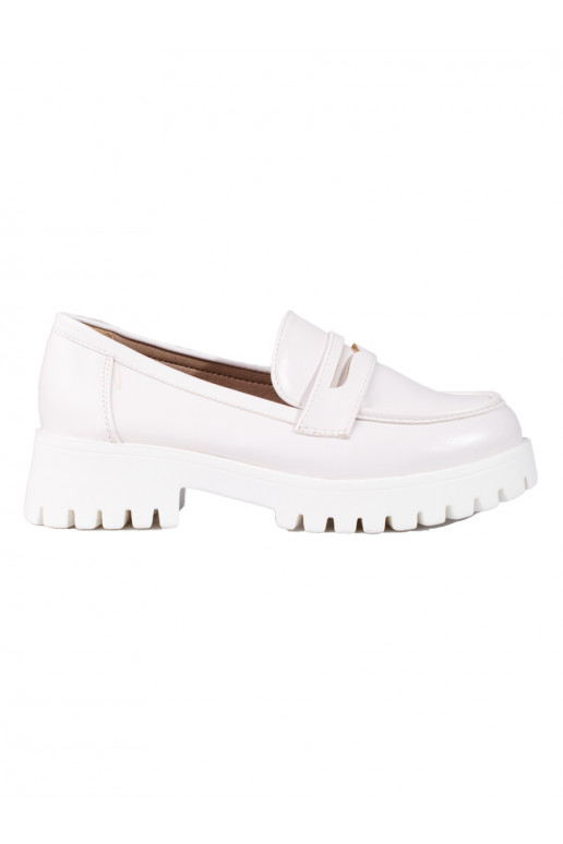 Sapatos femininos brancos Shelovet com plataforma