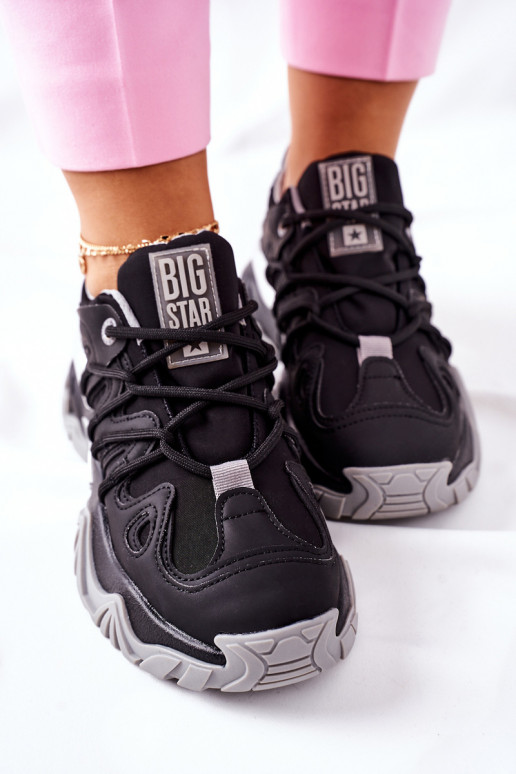Sapatos esportivos pretos Memory Foam Big Star