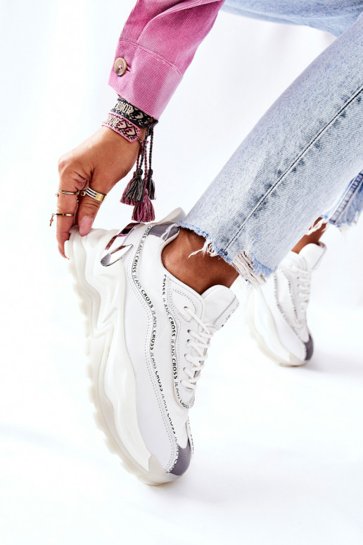 Sapatos esportivos Cross Jeans II2R4017C cor branca