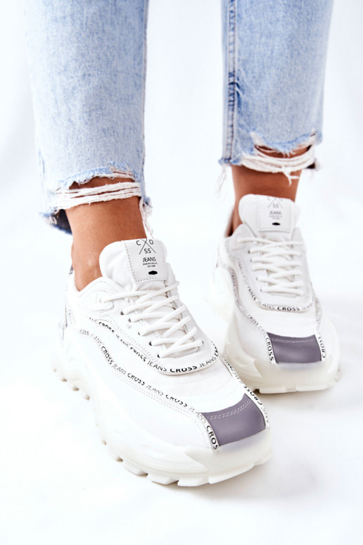 Sapatos esportivos Cross Jeans II2R4017C cor branca