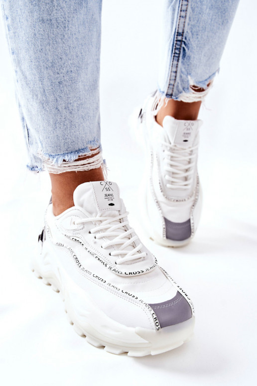 Sapatos esportivos Cross Jeans II2R4017C cor branca