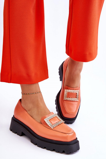 Mocassins laranja Agathe 2