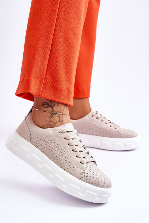 Calçado desportivo com plataforma...