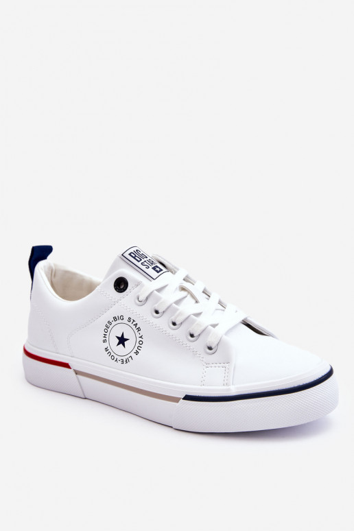 Sapatos casuais brancos masculinos Big Star