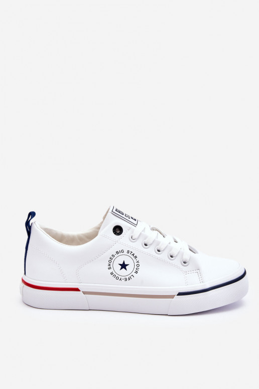 Sapatos casuais brancos masculinos Big Star