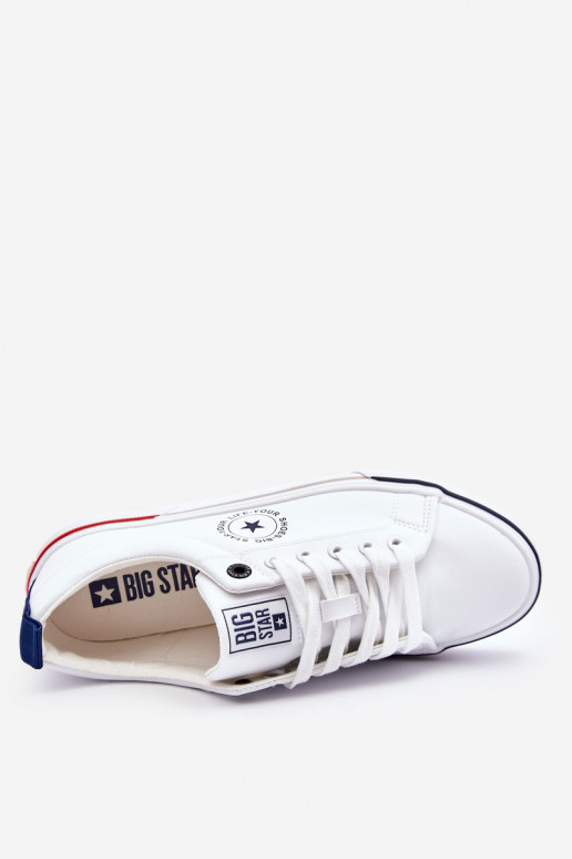 Sapatos casuais brancos masculinos Big Star