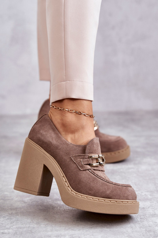 Jaime Botas de camurça bege com salto... Jaime Botas de camurça bege com salto...