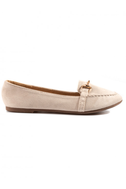 Mocassins femininos Potocki bege