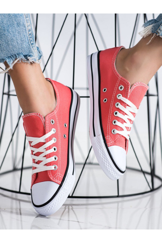 Calçado desportivo cor coral Shelovet