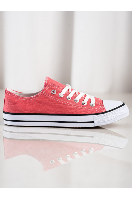 Calçado desportivo cor coral Shelovet