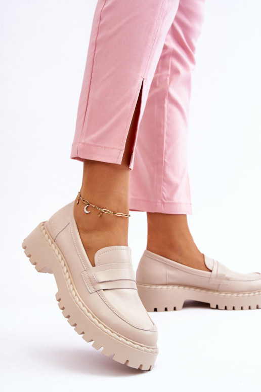Mocassins bege Big Star