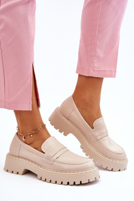 Mocassins bege Big Star