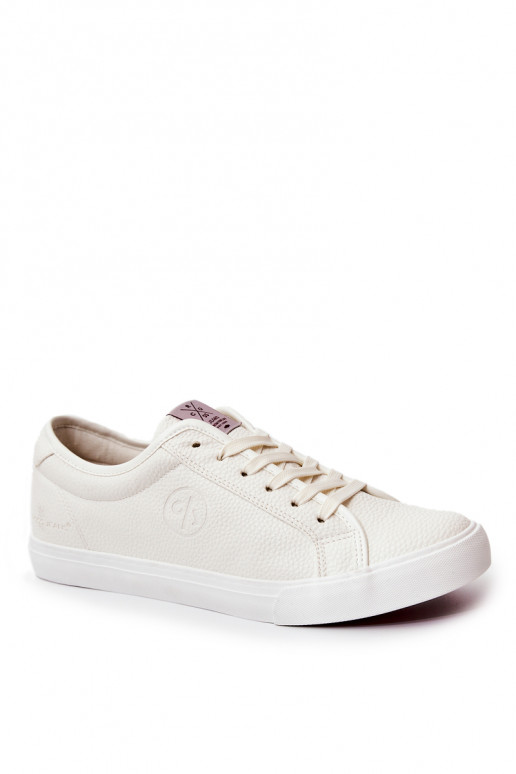 Sapatos casuais masculinos em Cross Jeans branco