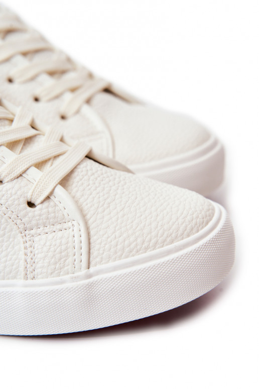 Sapatos casuais masculinos em Cross Jeans branco