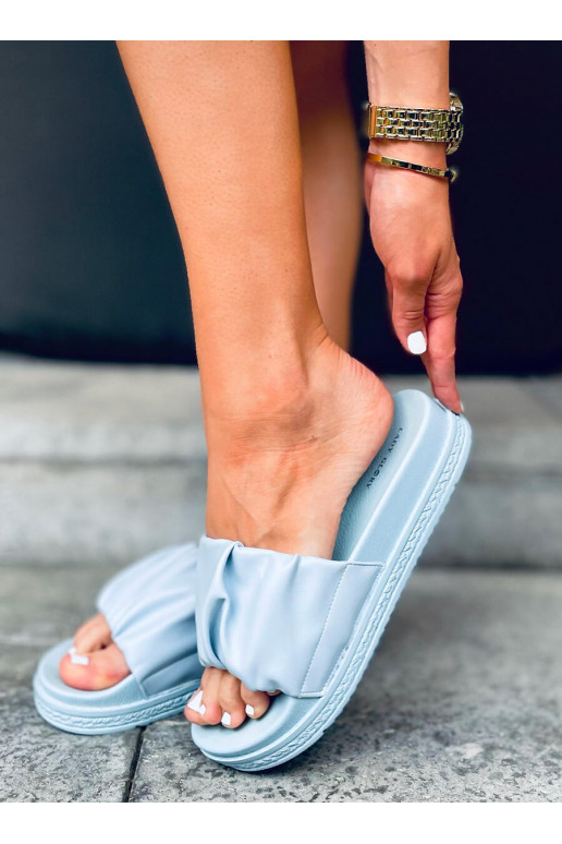 Chinelos azuis ATISSA BLUE